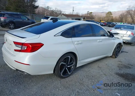 2018 Honda Accord Sport from USA, damaged, VIN 1HGCV1F3XJA204744